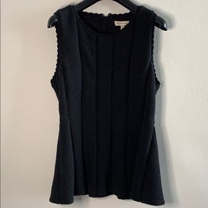 Rebecca Taylor black thick top